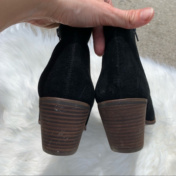 Lucky Brand Linnea Pointed Toe Studded Black Boot - Picture 5 of 9